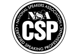 National Speakers Association Certified Speaking Professional (NSA CSP) badge