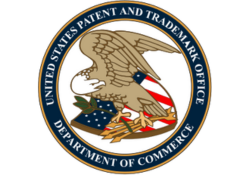 Seal of the United States Patent and Trademark Office Department of Commerce